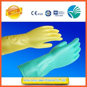 yellow gloves cleaning